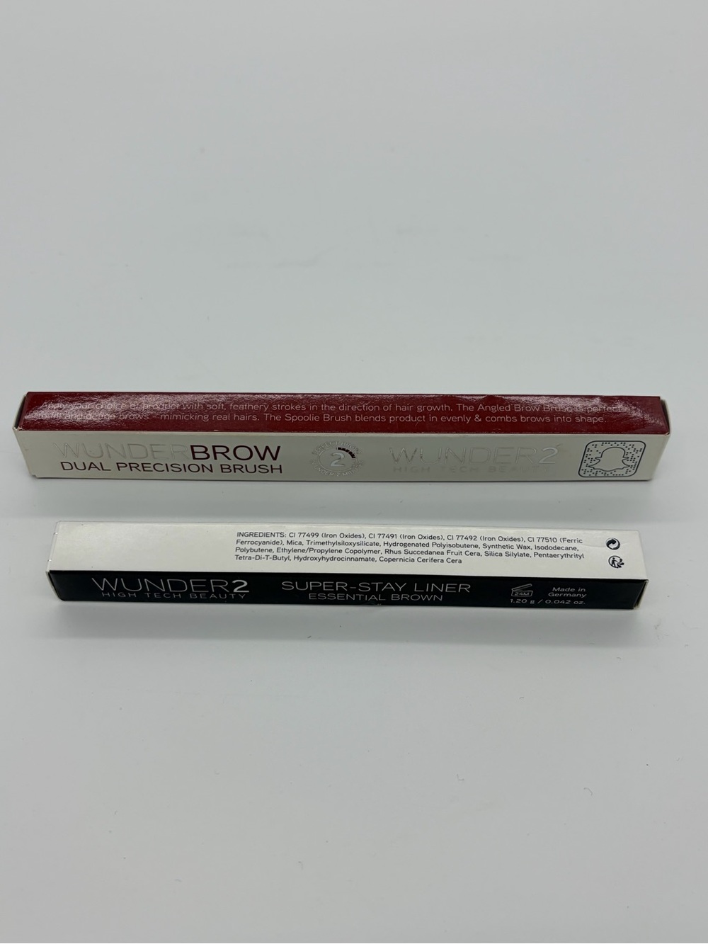 Wunder2 Super-Stay Liner in Essential Brown + Dual Precision Brow Brush